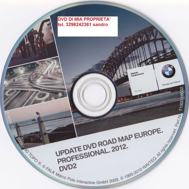 Masterizzare dvd mappe bmw #6